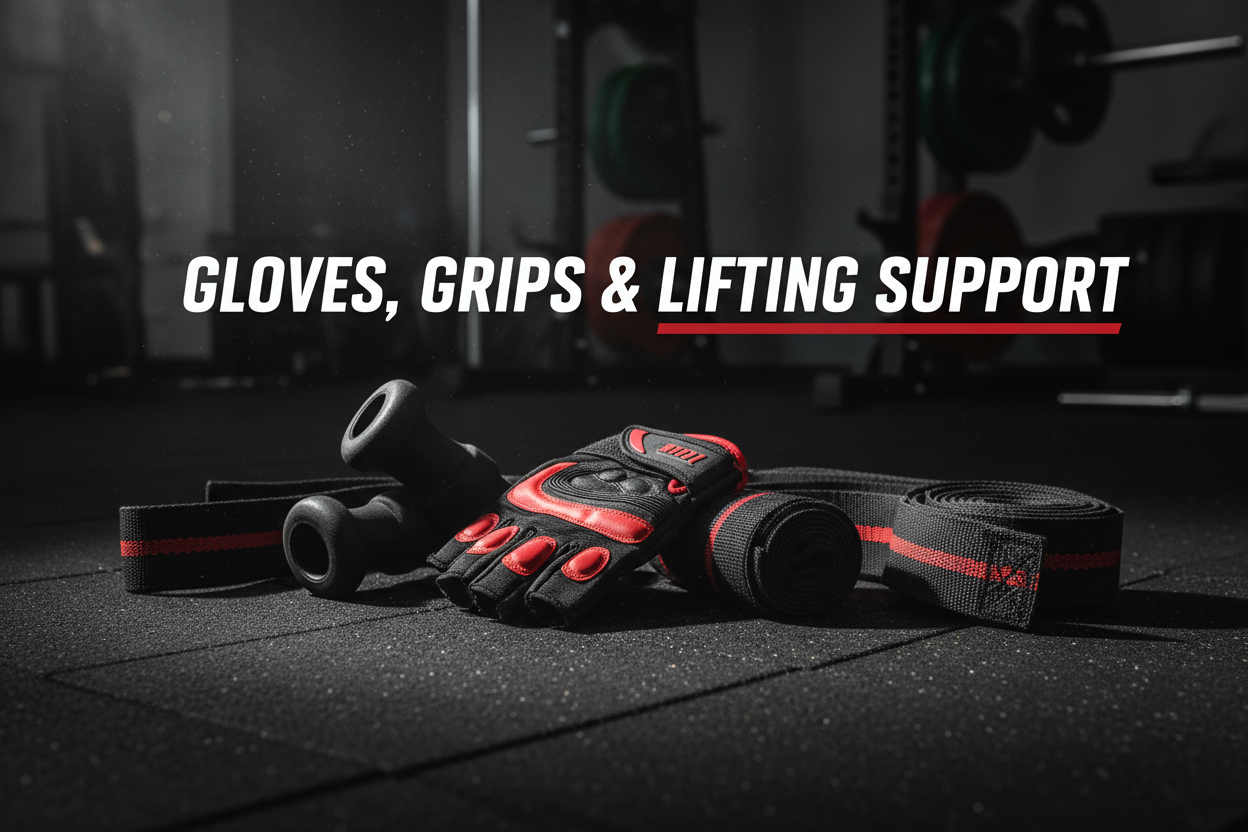 Gloves, Grips & Lifting Support
