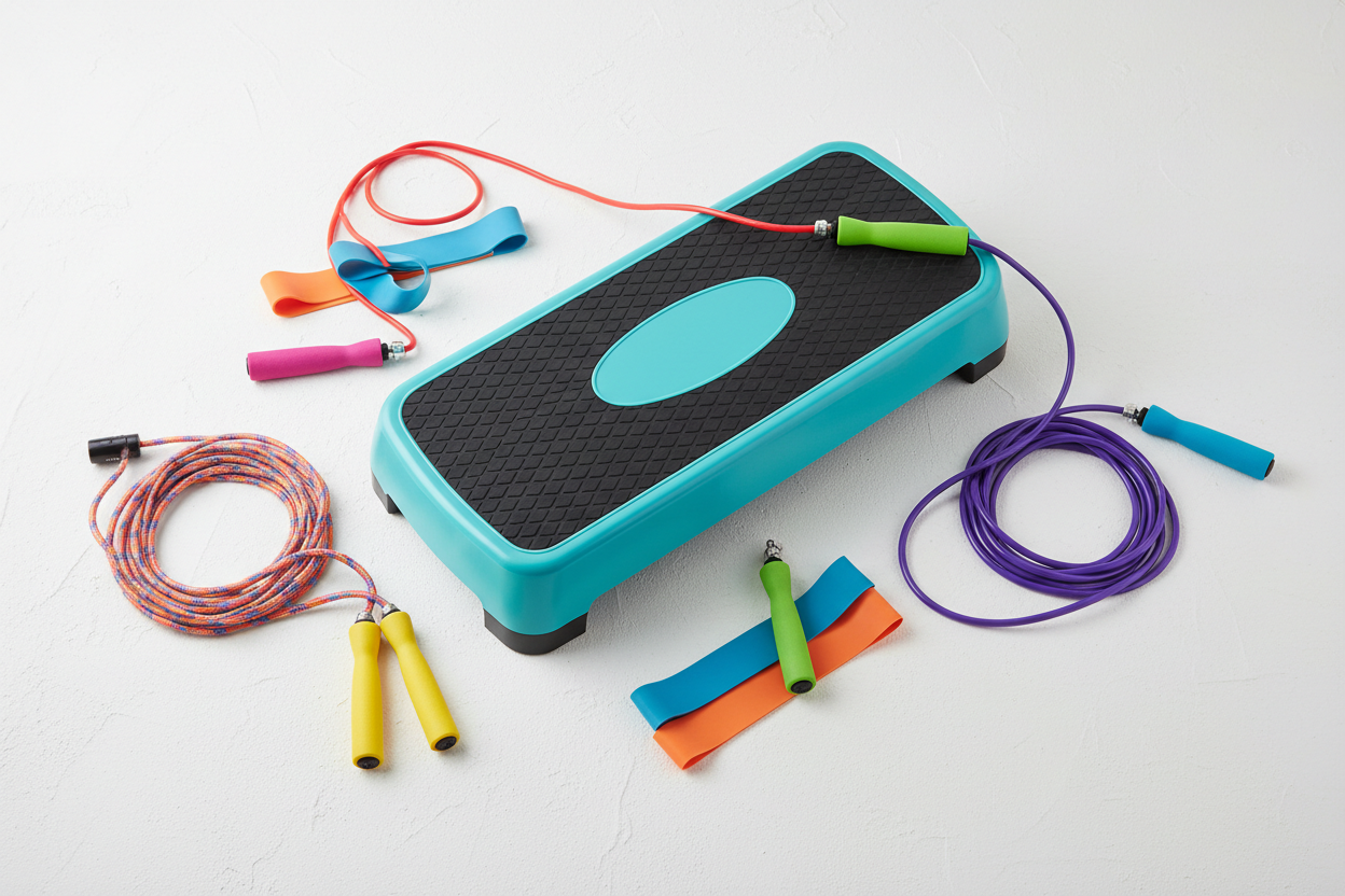 Jump Ropes & Steppers