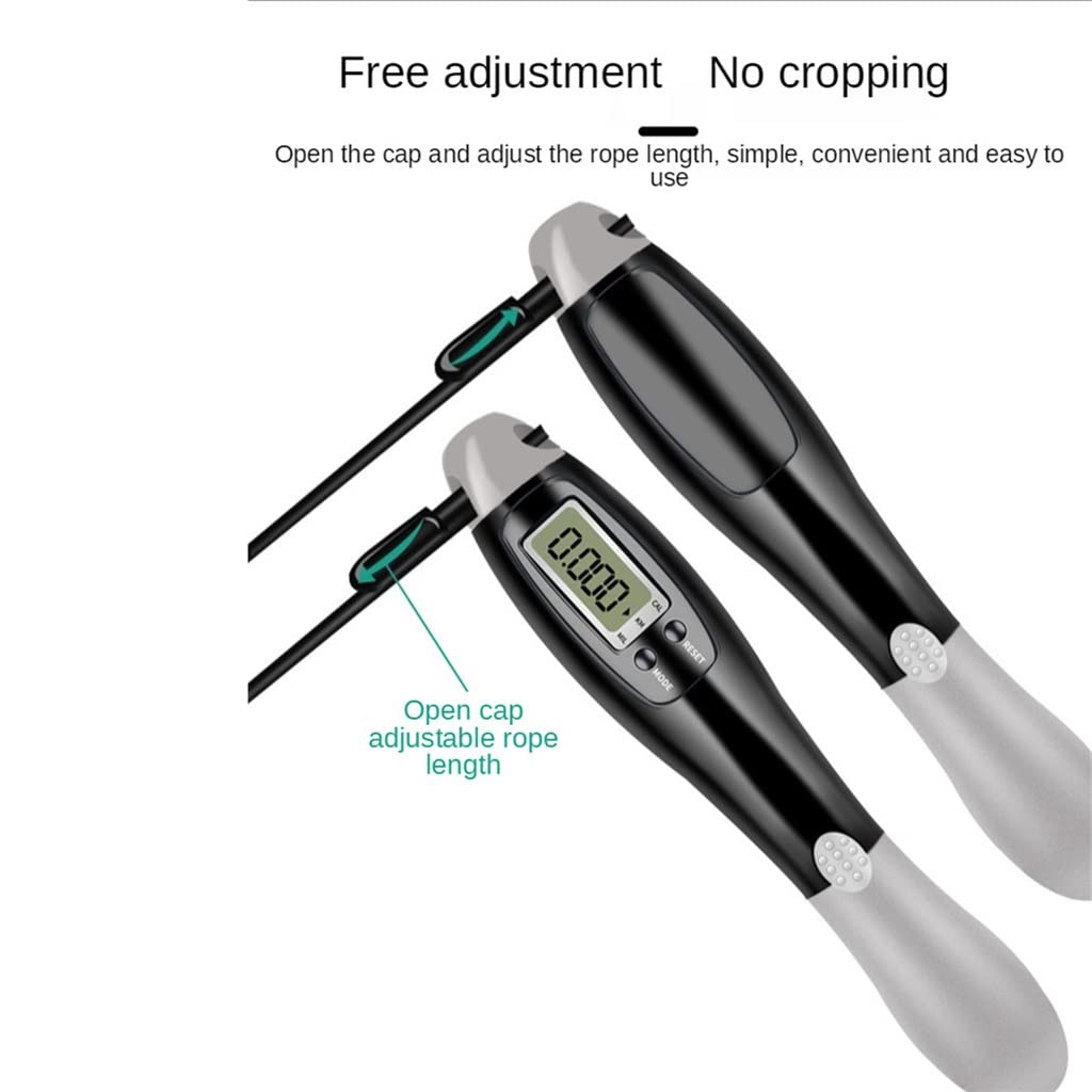 Cordless Smart Jump Rope with LCD Speed Counter