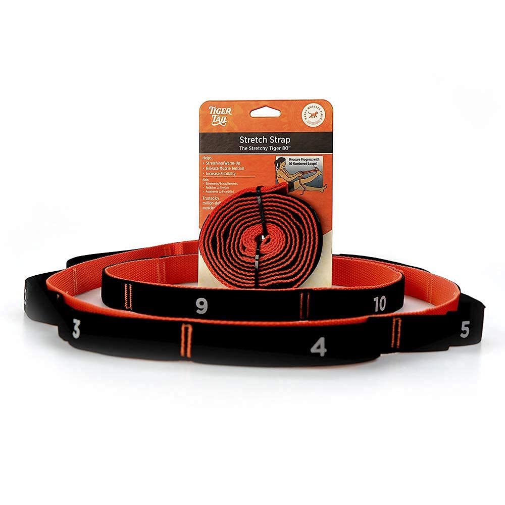 Tiger Tail 4-Piece Massage Roller and Stretching Bundle