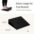 StrongTek XL Foam Yoga Wedge Blocks with 16.5° Incline