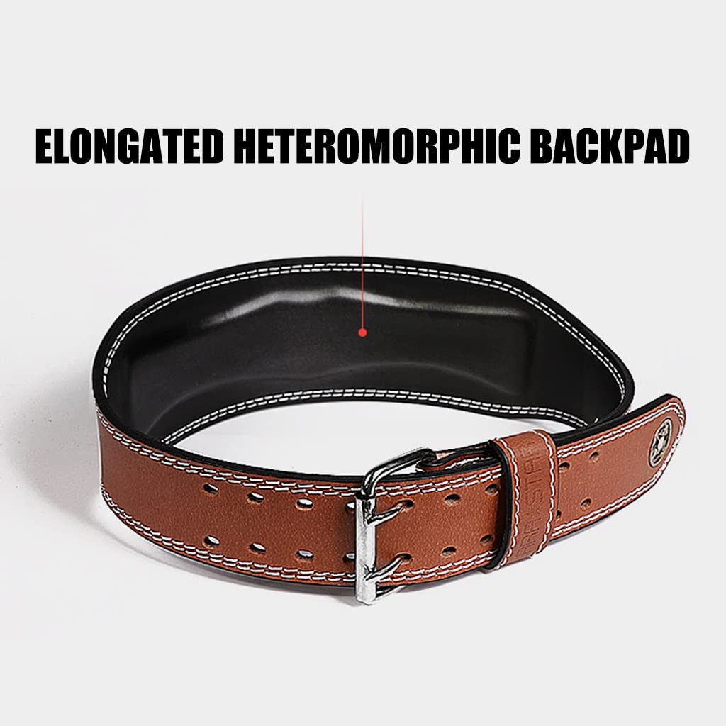 Professional Leather Weightlifting Belt for Back Support