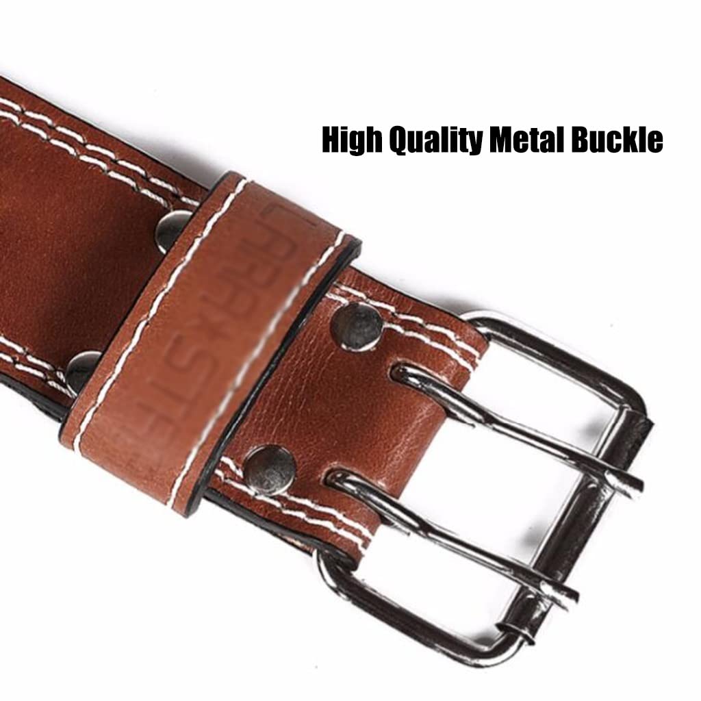 Professional Leather Weightlifting Belt for Back Support
