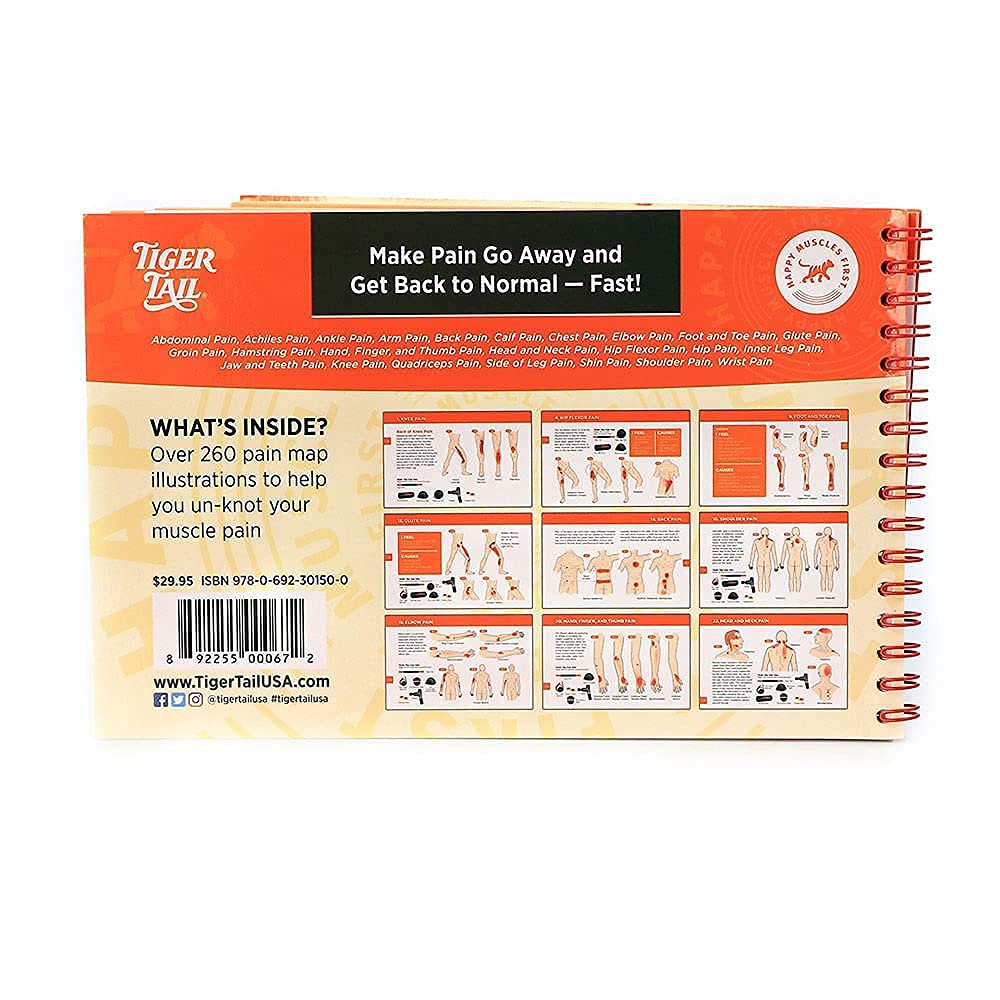 Tiger Tail 4-Piece Massage Roller and Stretching Bundle