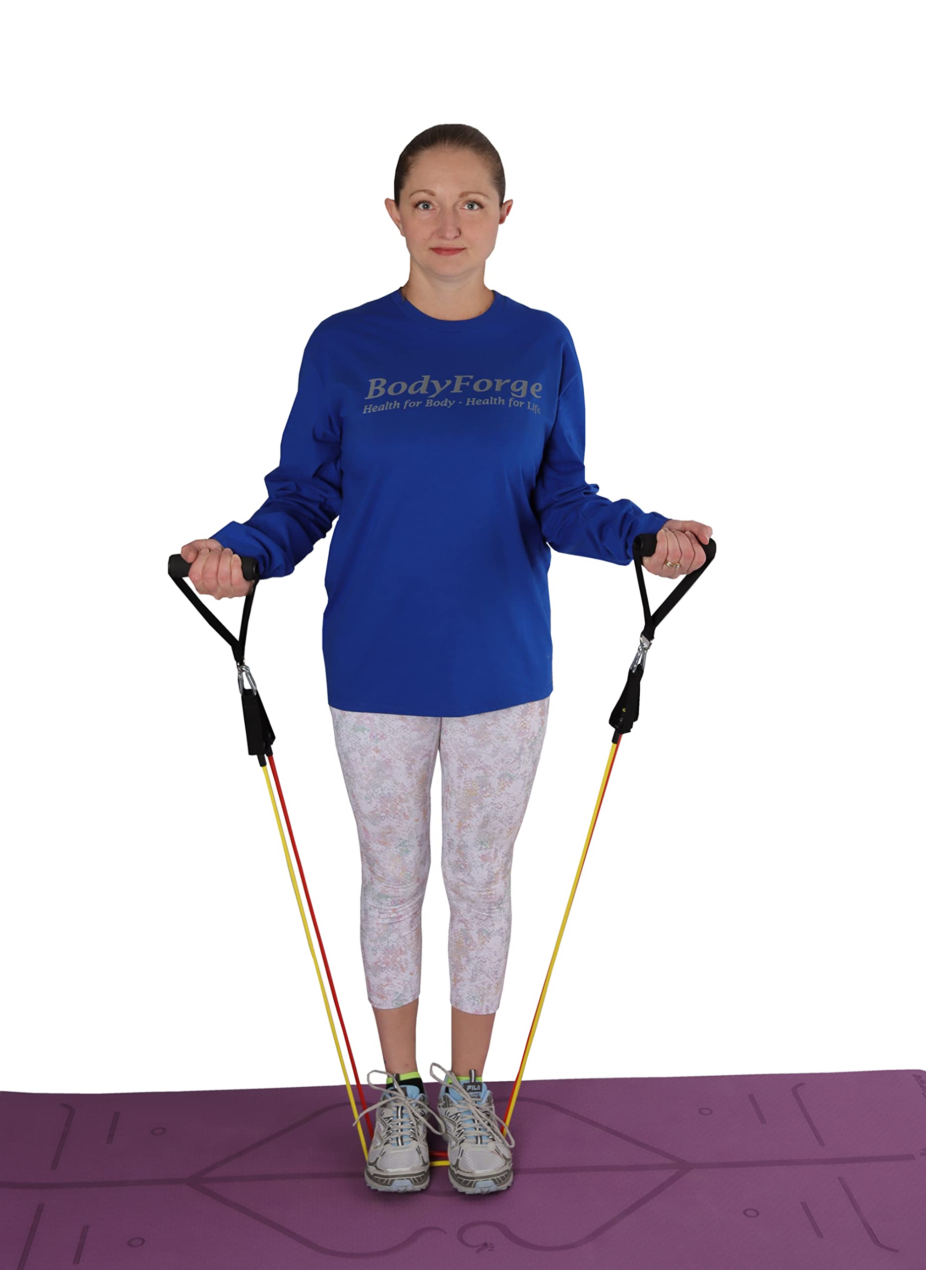 BodyForge Fabric Hip and Tube Resistance Band Bundle
