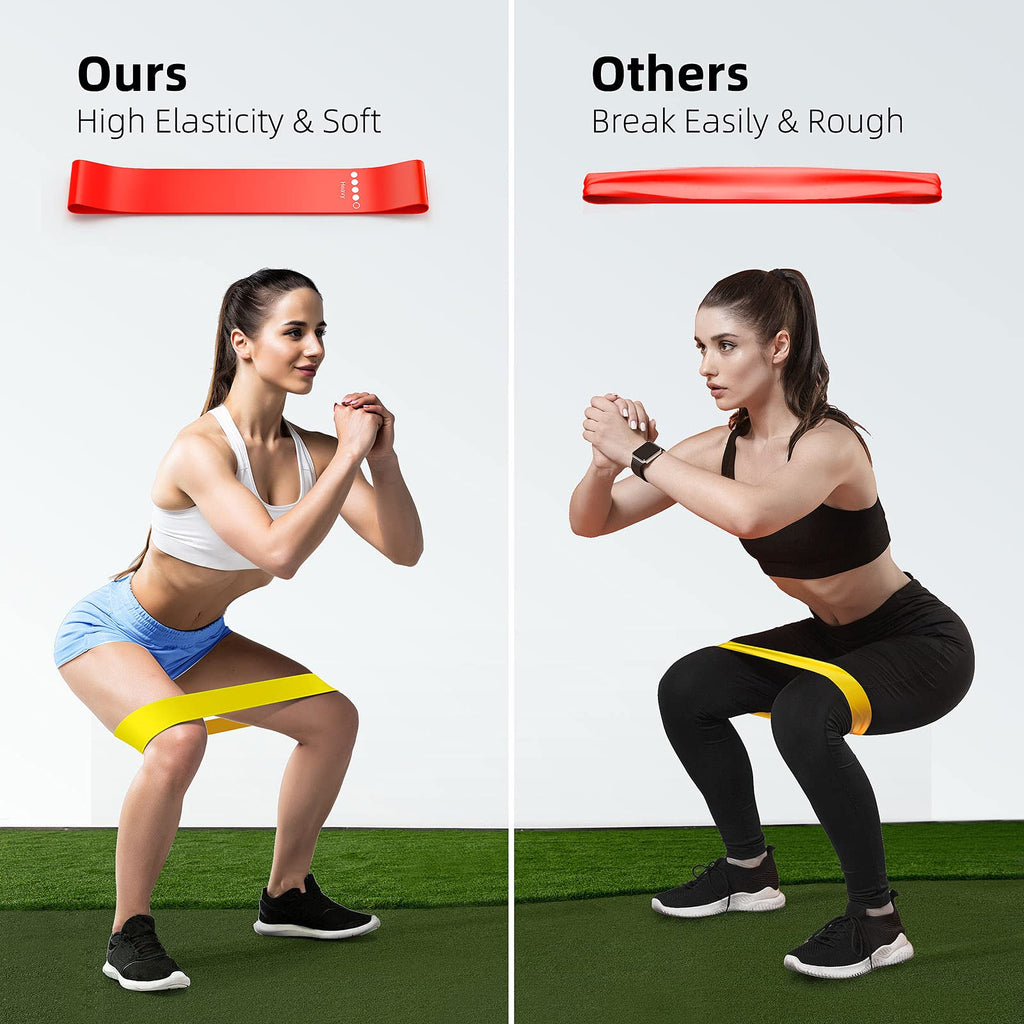 5-Pack Resistance Loop Bands for Full-Body Workouts