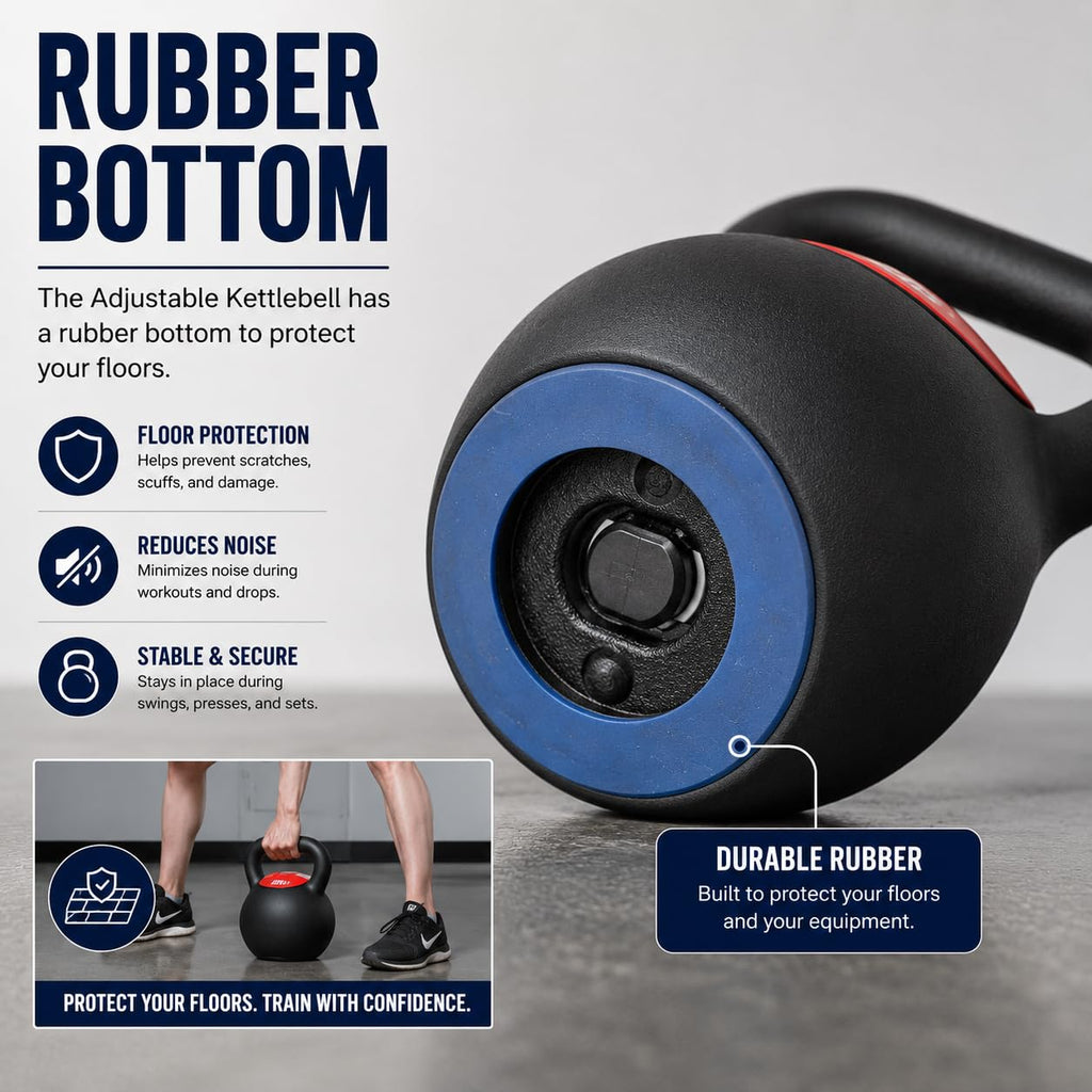 REP Fitness 40 lb Adjustable Kettlebell for Home Gym