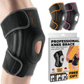 DR. BRACE ELITE Knee Brace with Stabilizers and Gel Pads