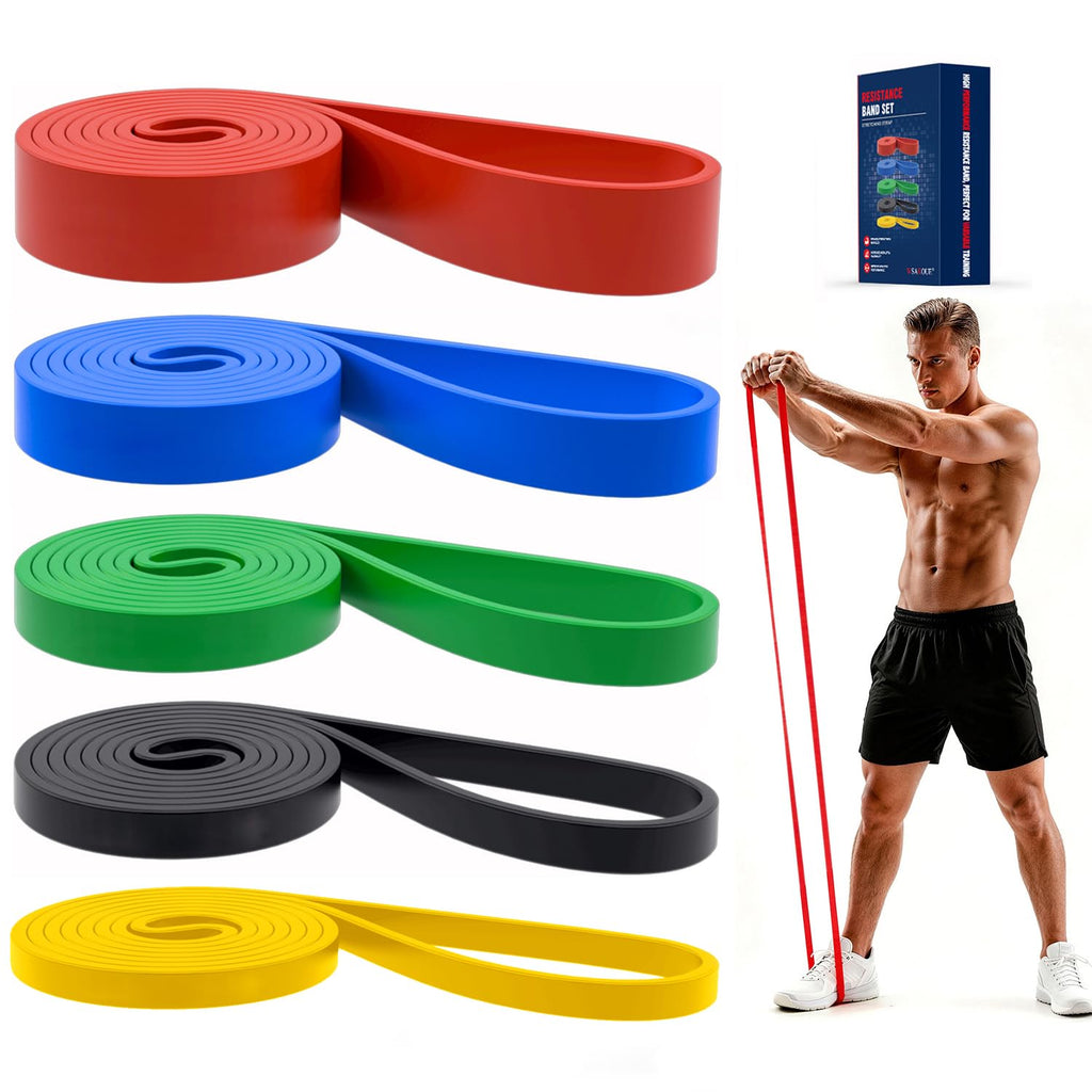 Pull-Up Assistance Resistance Band Set for Strength Training