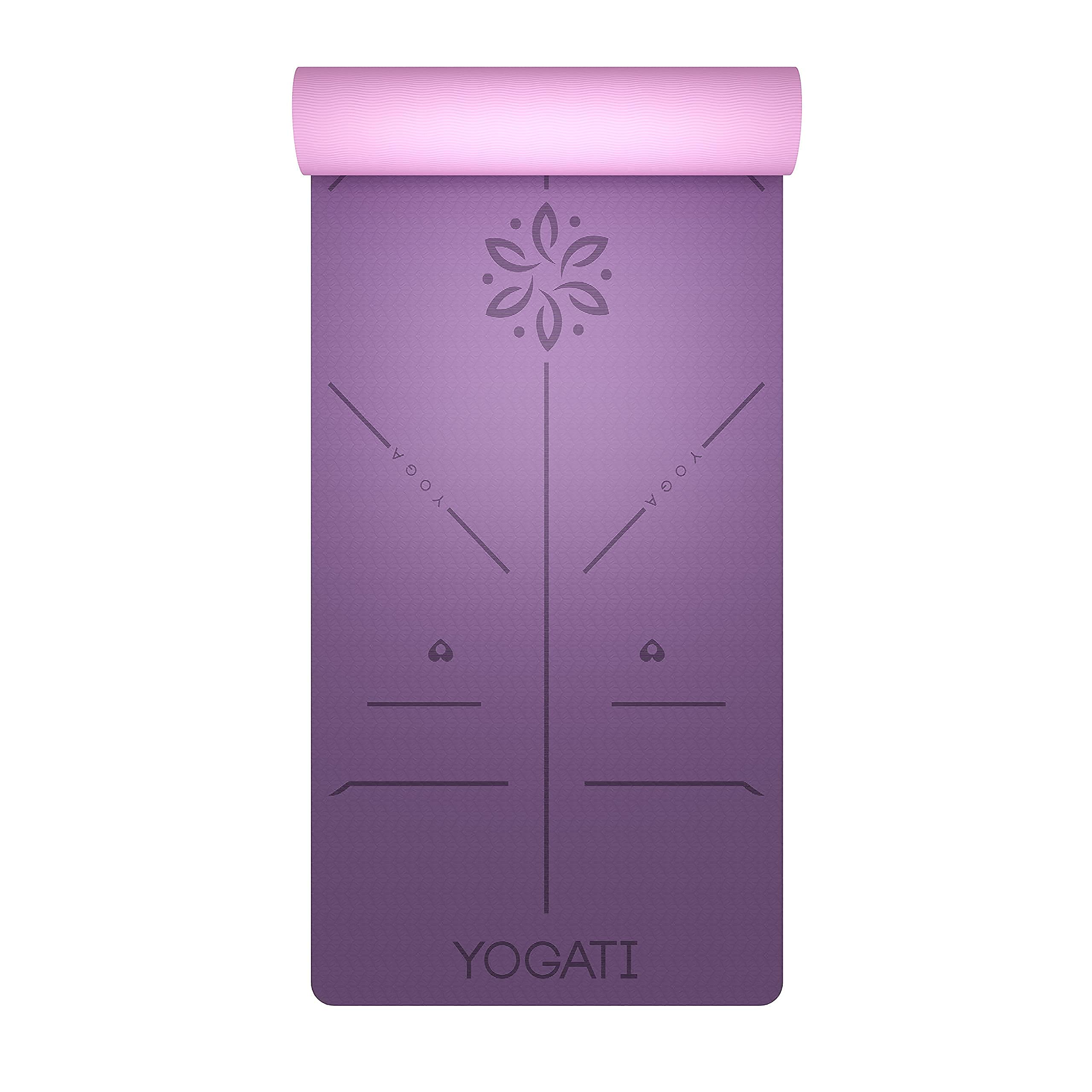 Eunzel 2-Pack Non-Slip Hot Yoga Towels with Grip Dots