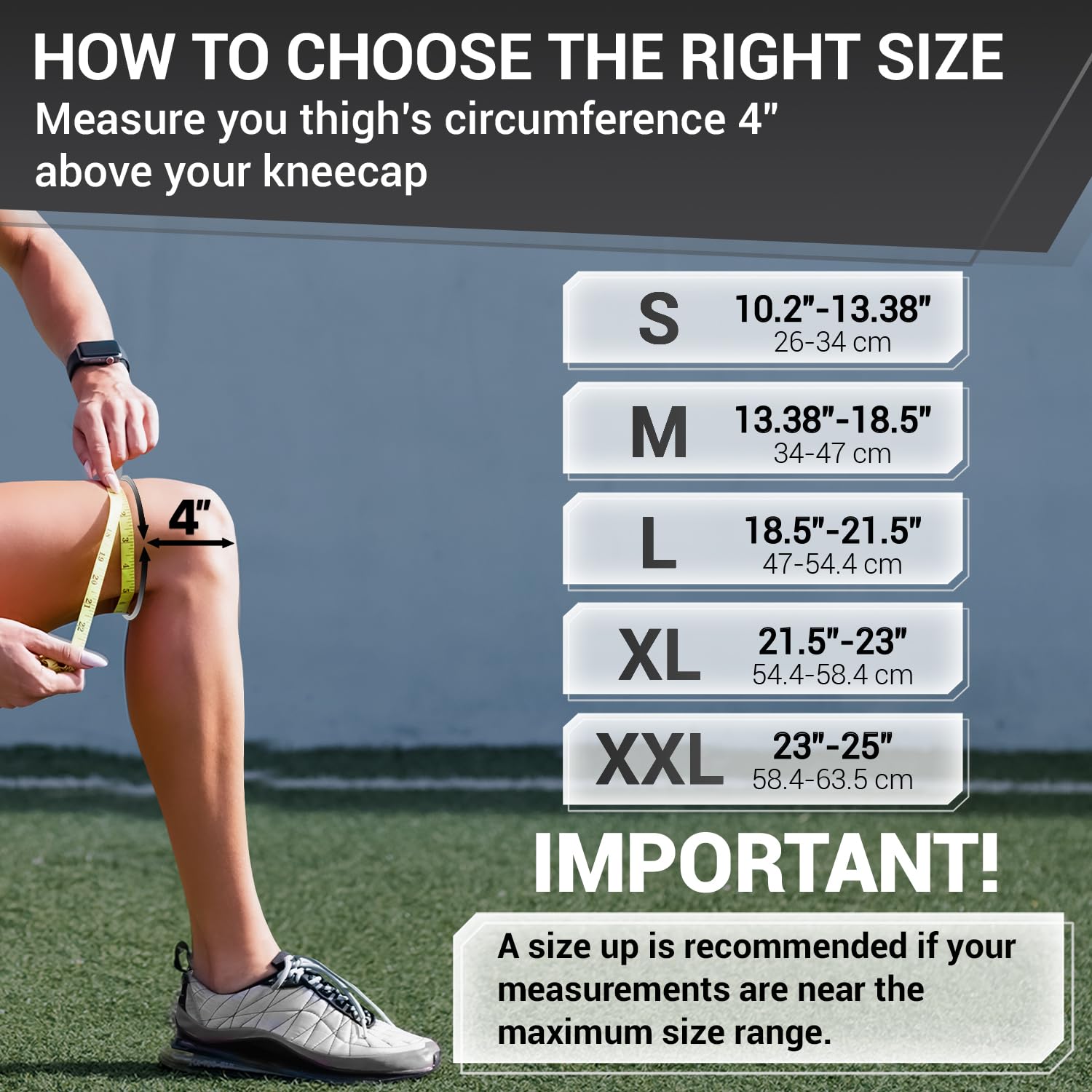 DR. BRACE ELITE Knee Brace with Stabilizers and Gel Pads
