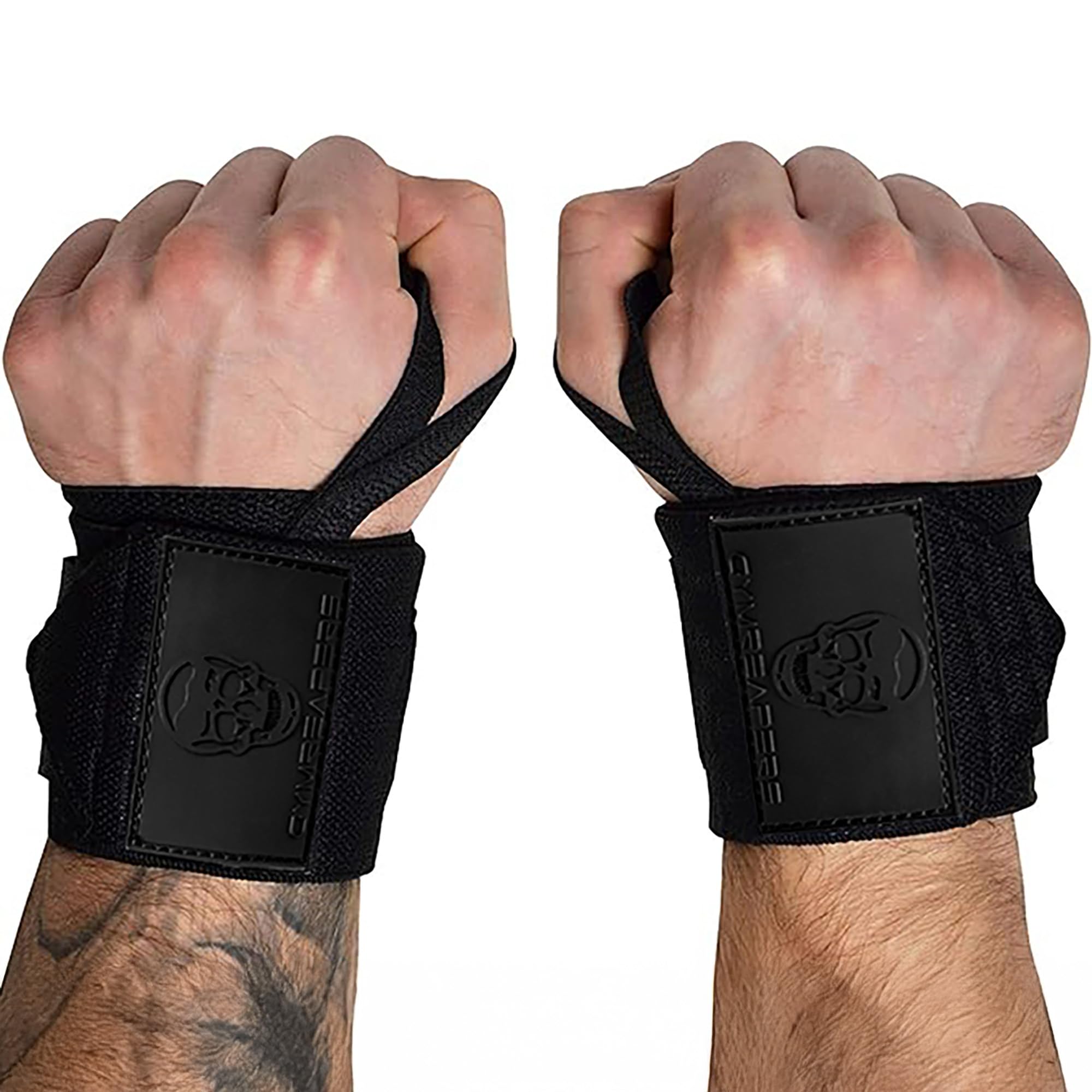 Gymreapers 18-Inch Weightlifting Wrist Wraps for Support