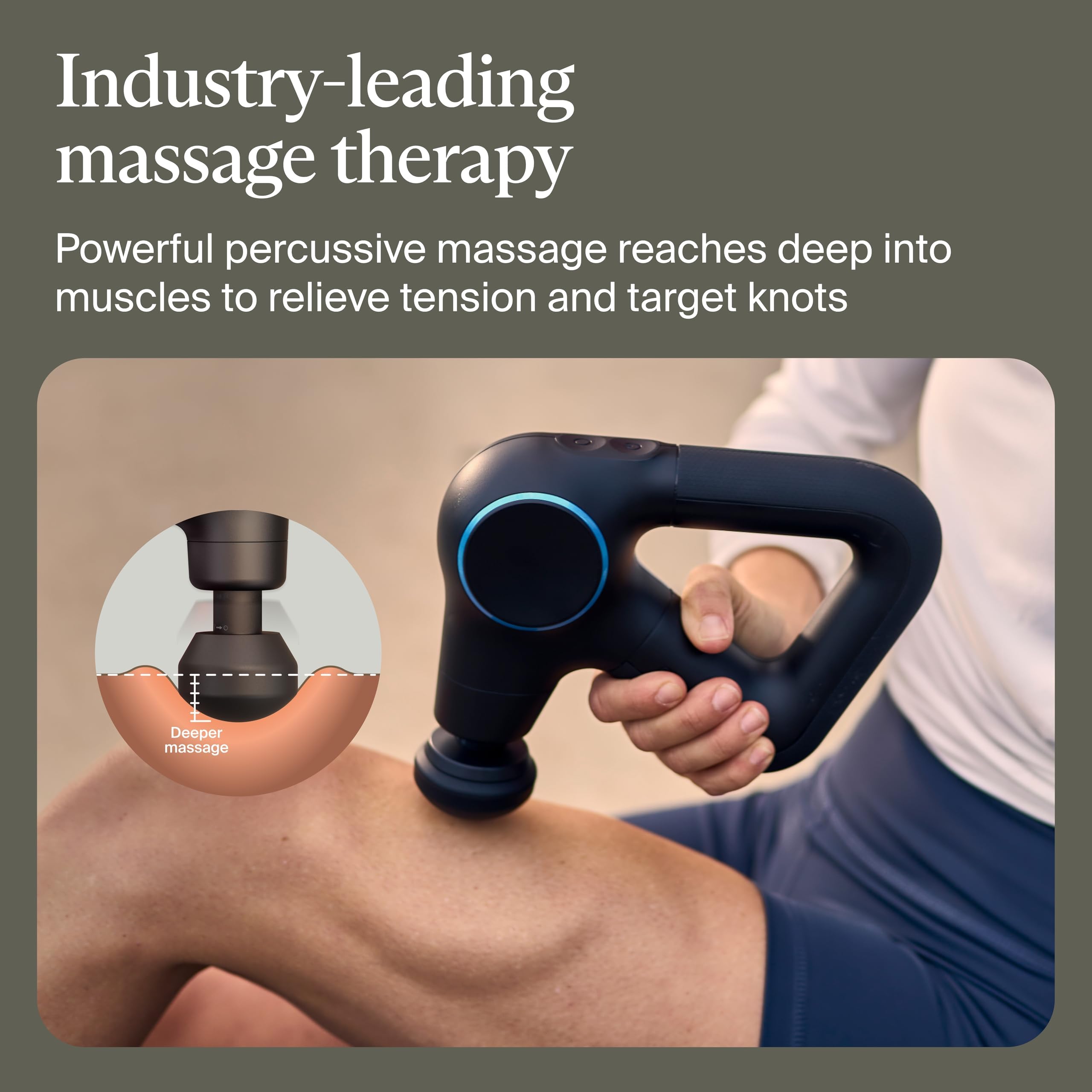 Therabody Theragun Prime Plus Heated Deep Tissue Massage Gun
