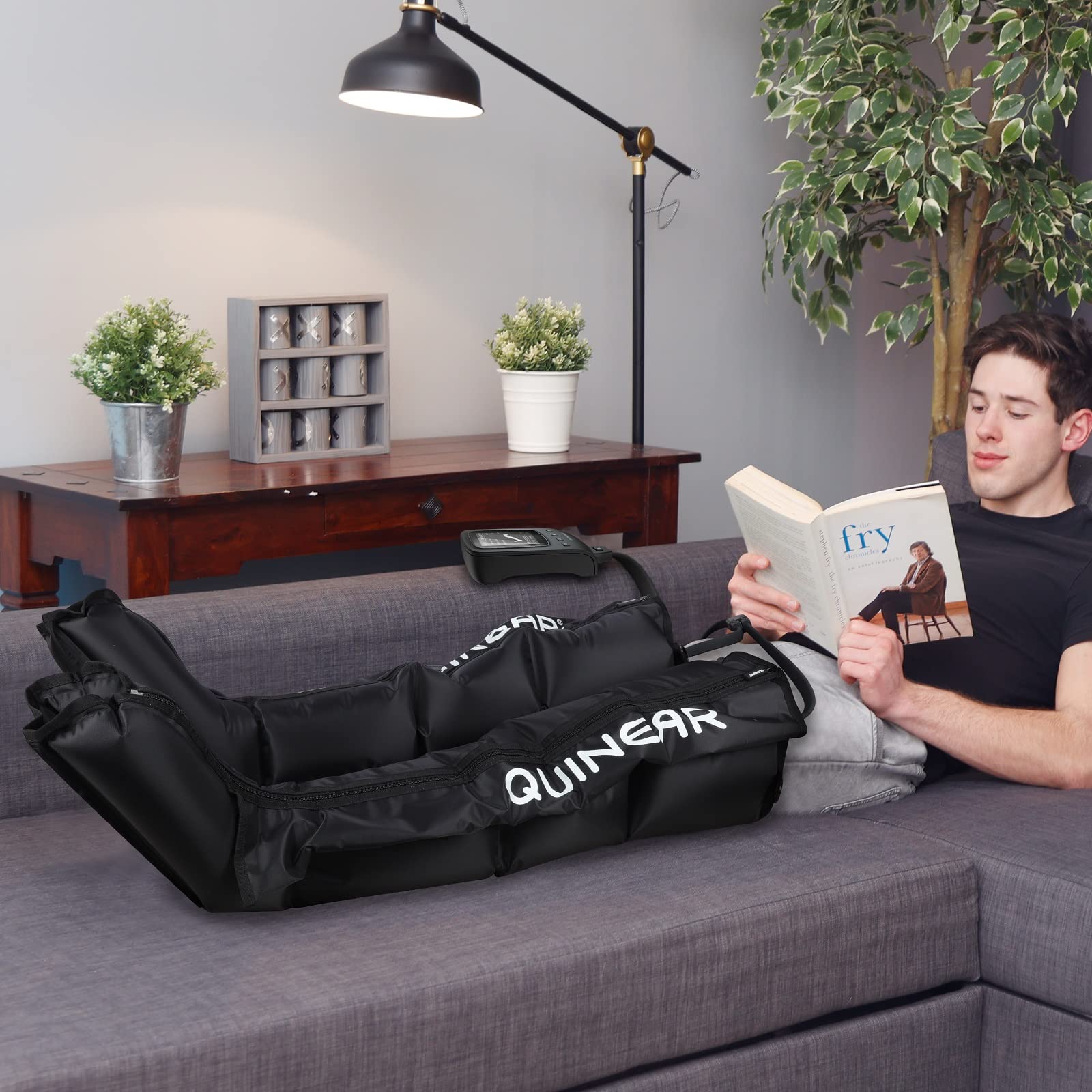 QUINEAR Sequential Compression Leg Recovery Boots