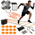 OLIXIS Agility Training Set with Hurdles, Cones and Ladder