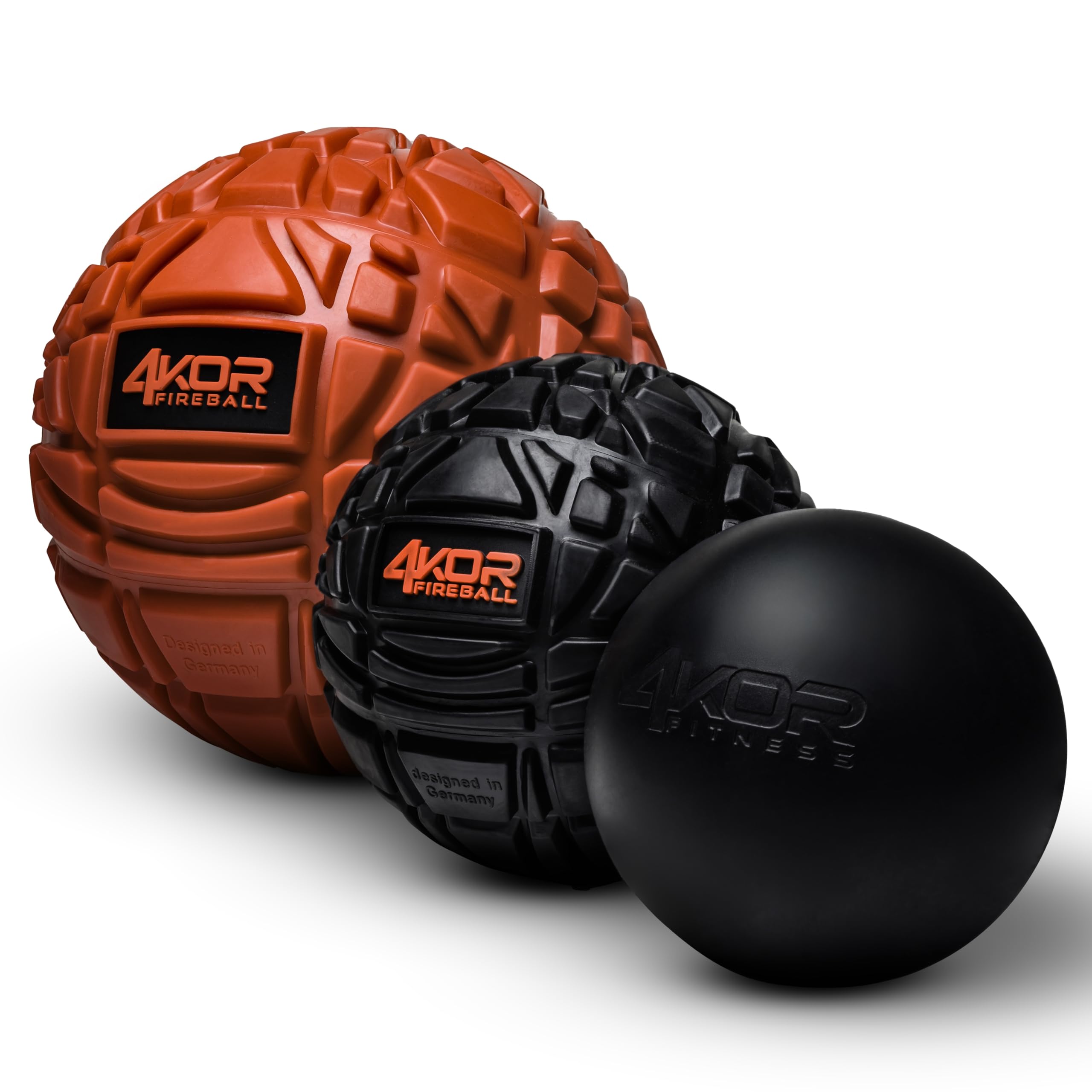 4KOR Trigger Point Massage Balls for Deep Tissue Relief