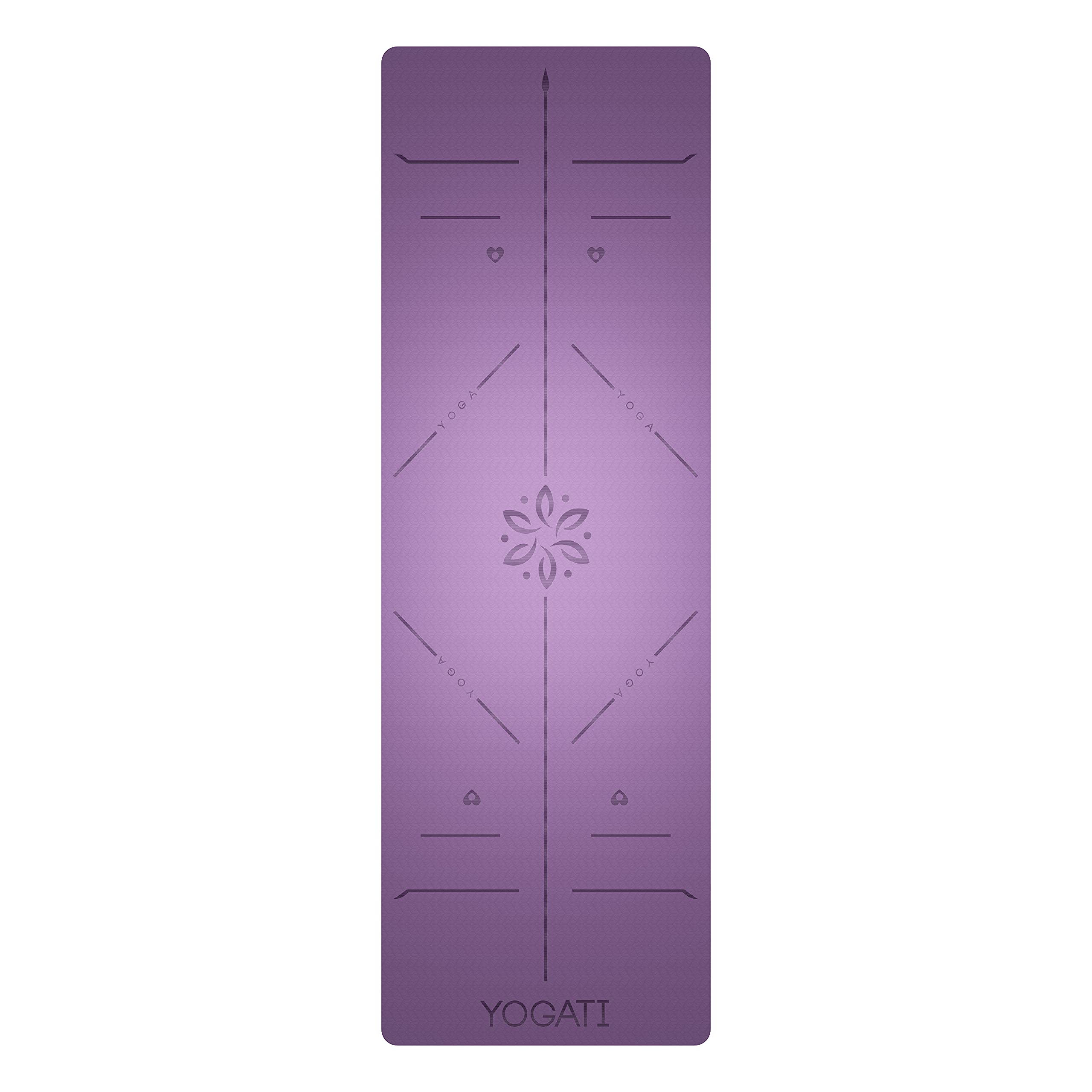 Eunzel 2-Pack Non-Slip Hot Yoga Towels with Grip Dots