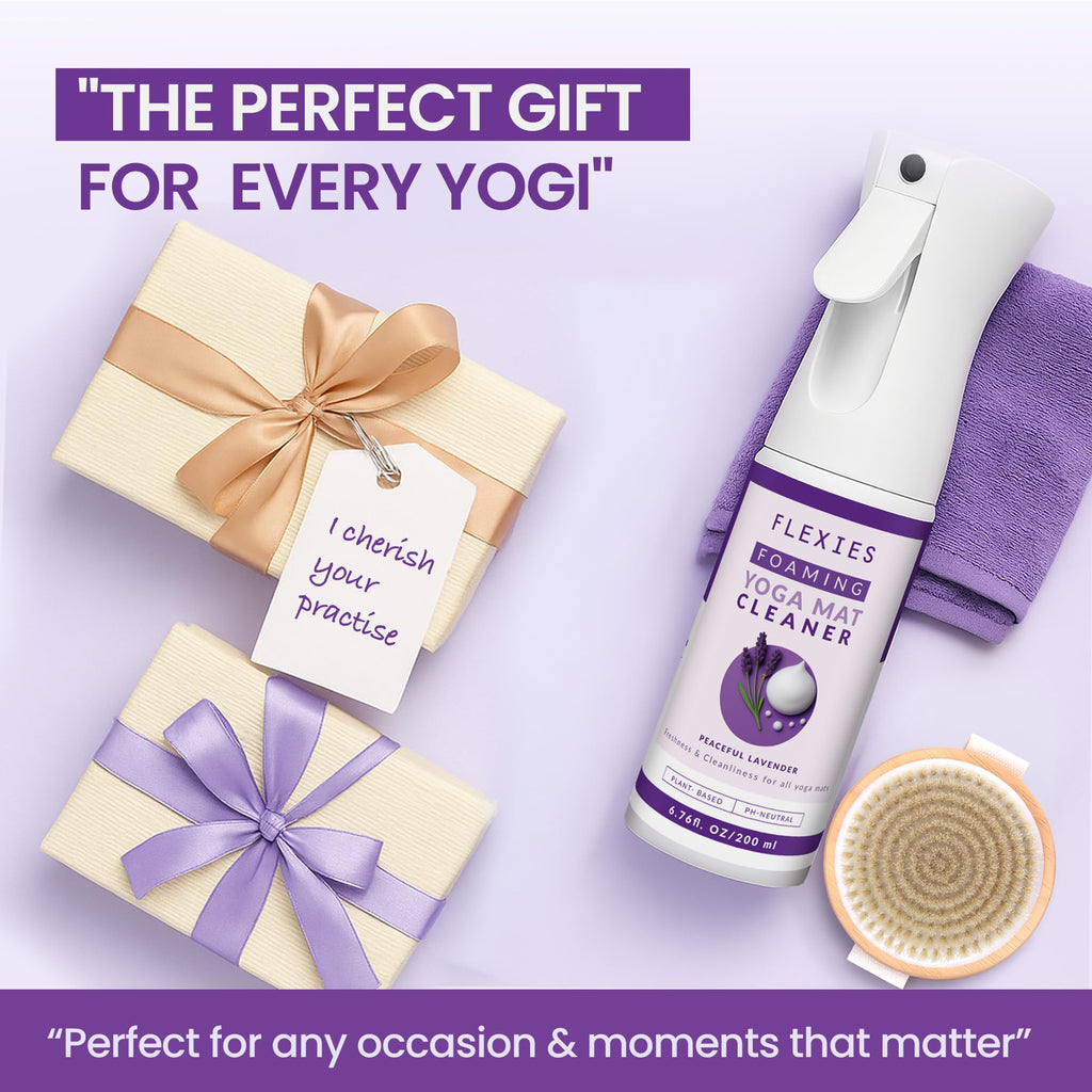 Flexies Plant-Based Foaming Yoga Mat Cleaning Kit