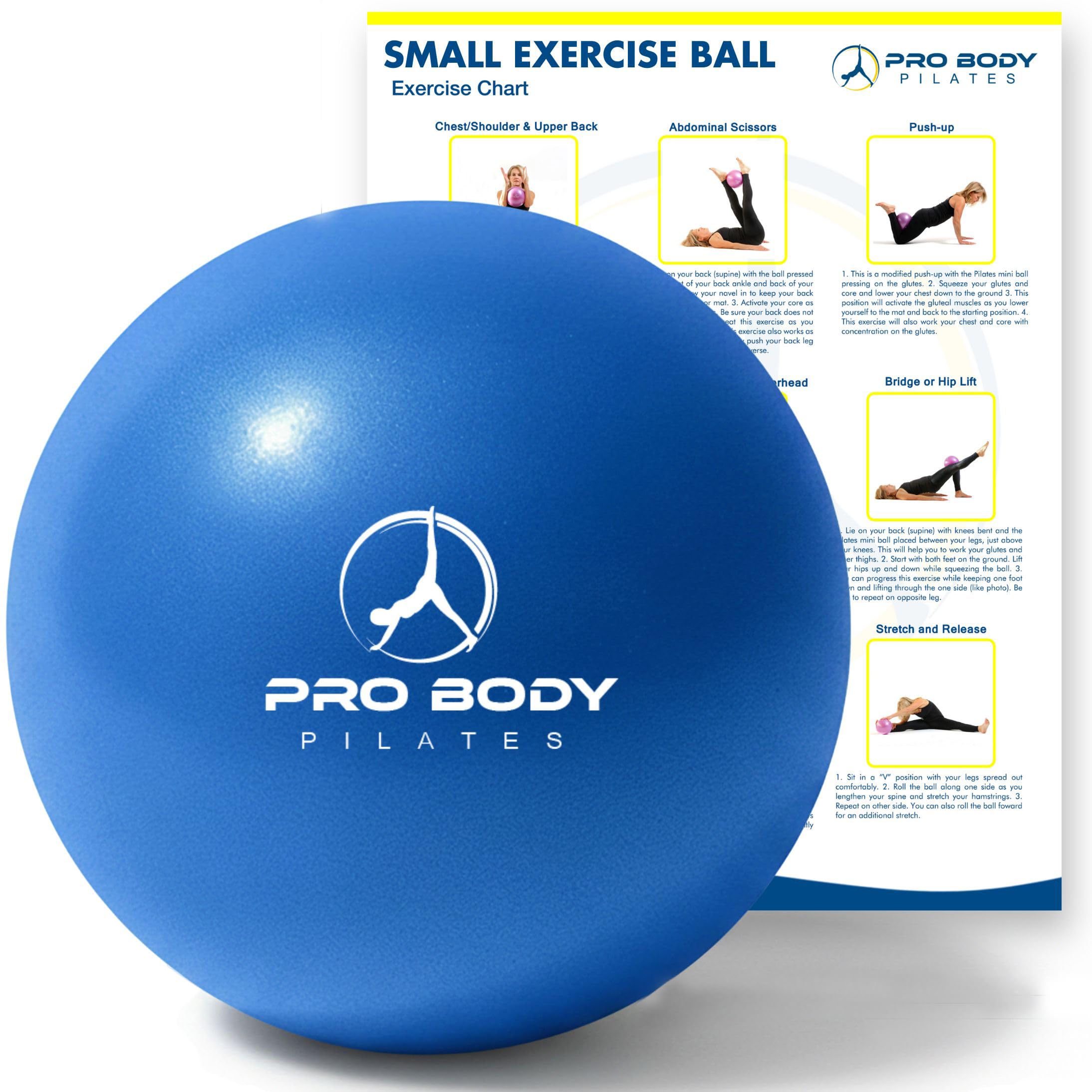 ProBody 9-Inch Pilates Ball for Core and Stability Training