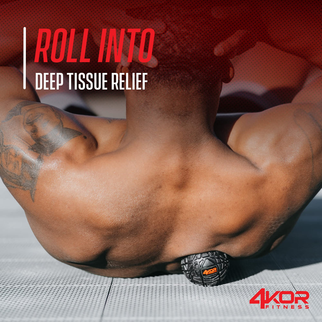 4KOR Trigger Point Massage Balls for Deep Tissue Relief