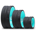 Zomyove 3-Pack Yoga Wheels for Back Stretching and Relief