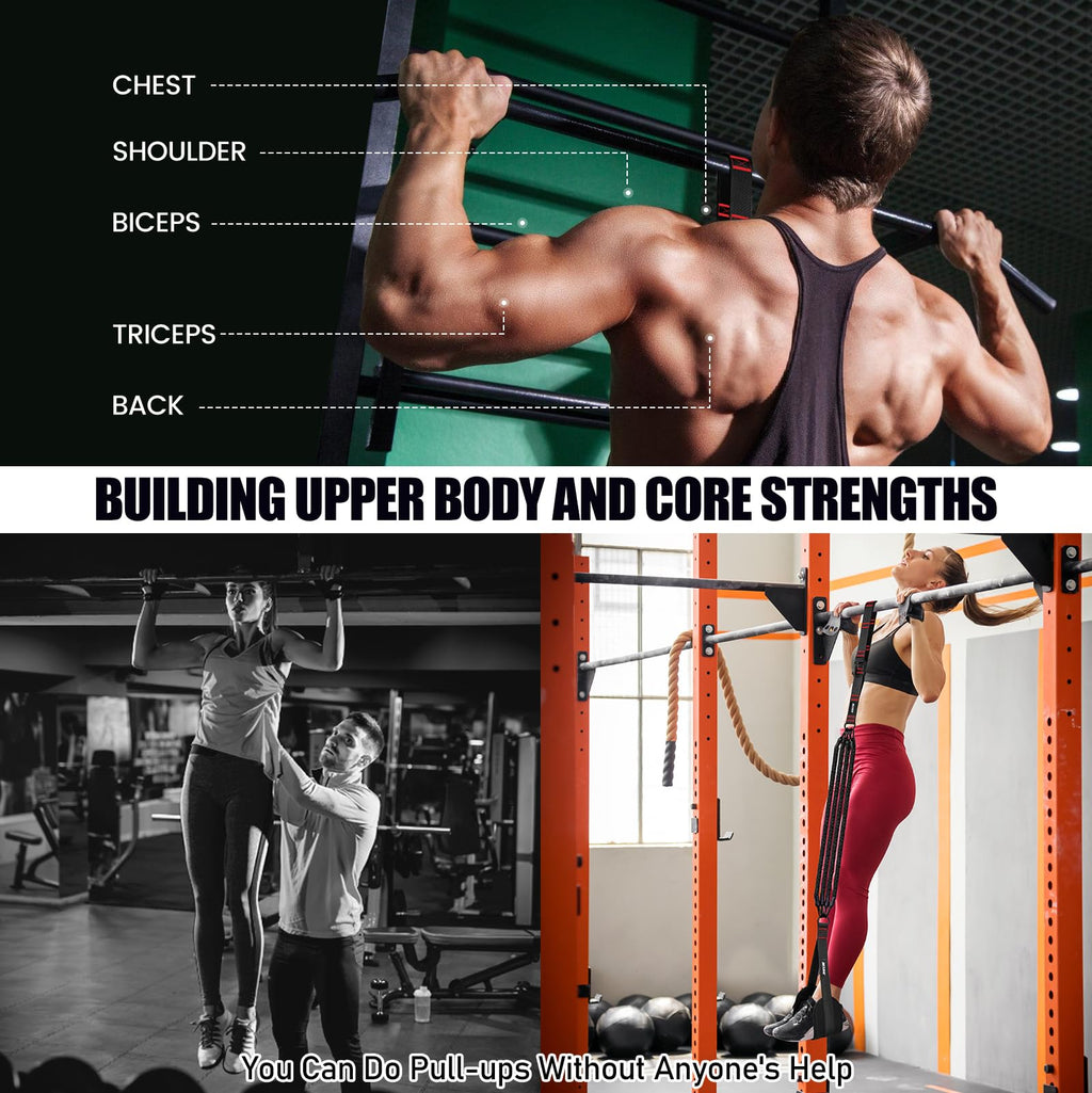 260 lb Heavy-Duty Pull-Up Assistance Band Set