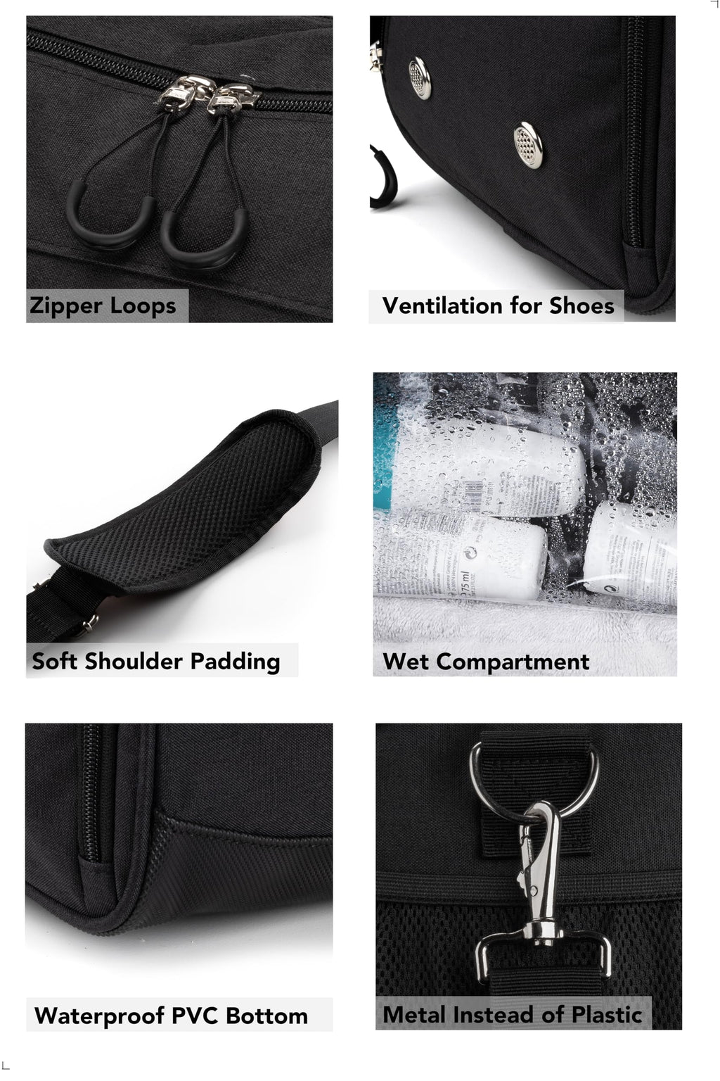 Fitgriff Gym Duffel Bag with Shoe and Wet Compartments