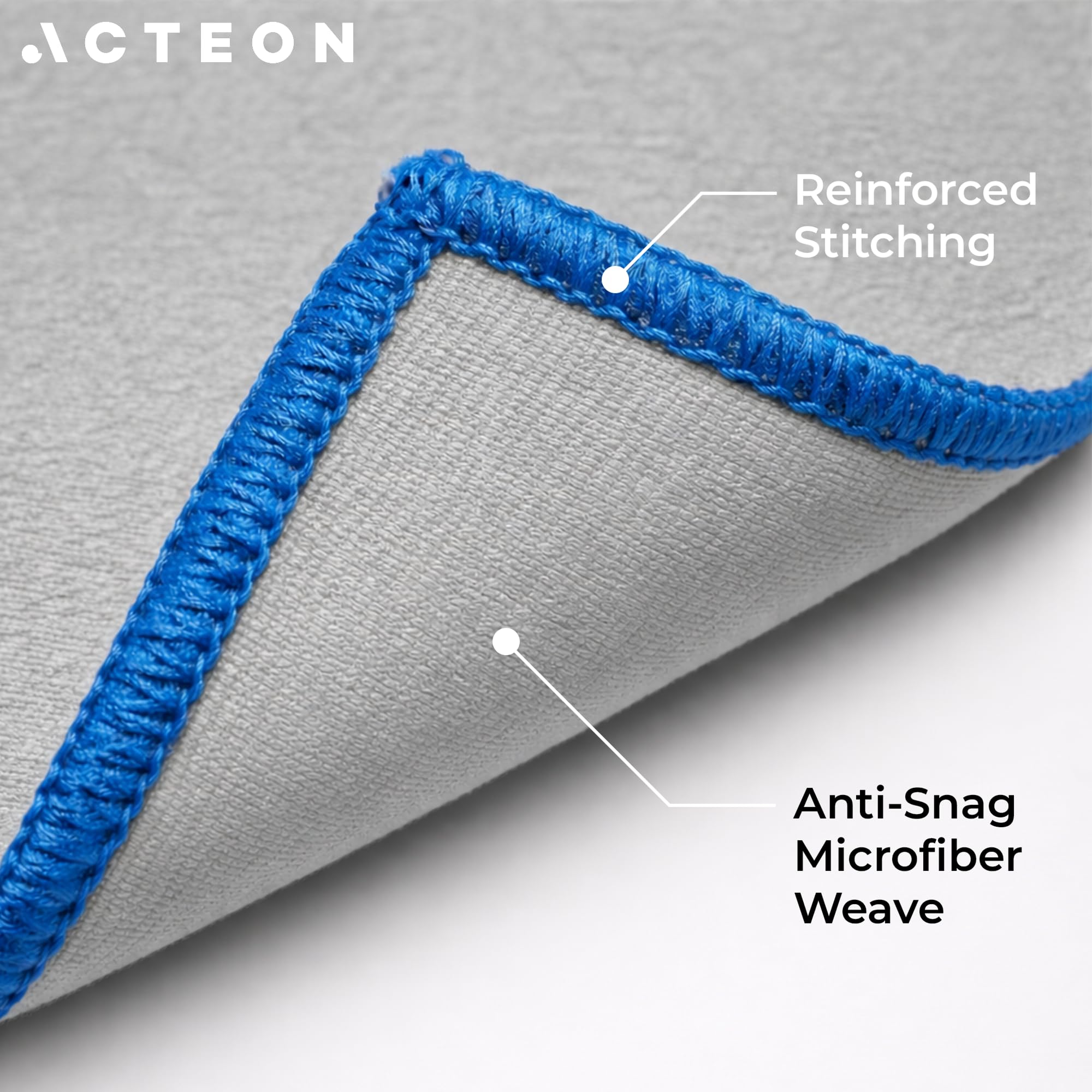 Acteon 5-Pack Quick-Dry Odor-Resistant Gym Towels