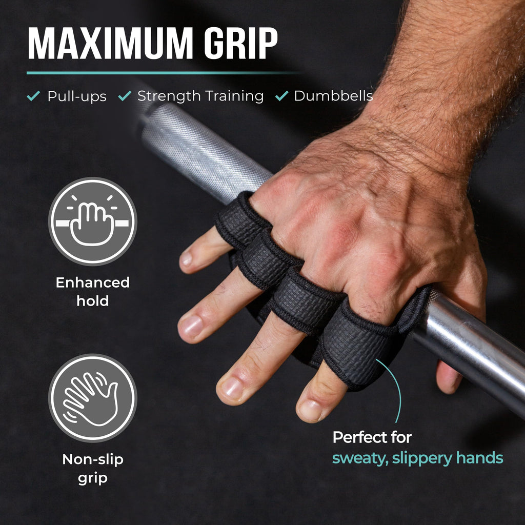 PULLUP & DIP Neoprene Lifting Grip Pads for Weight Training