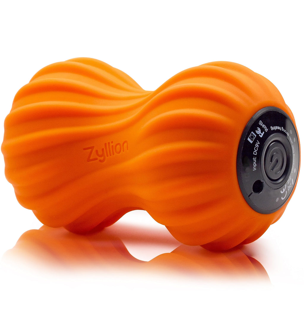Zyllion Vibrating Peanut Massage Ball with 4 Modes