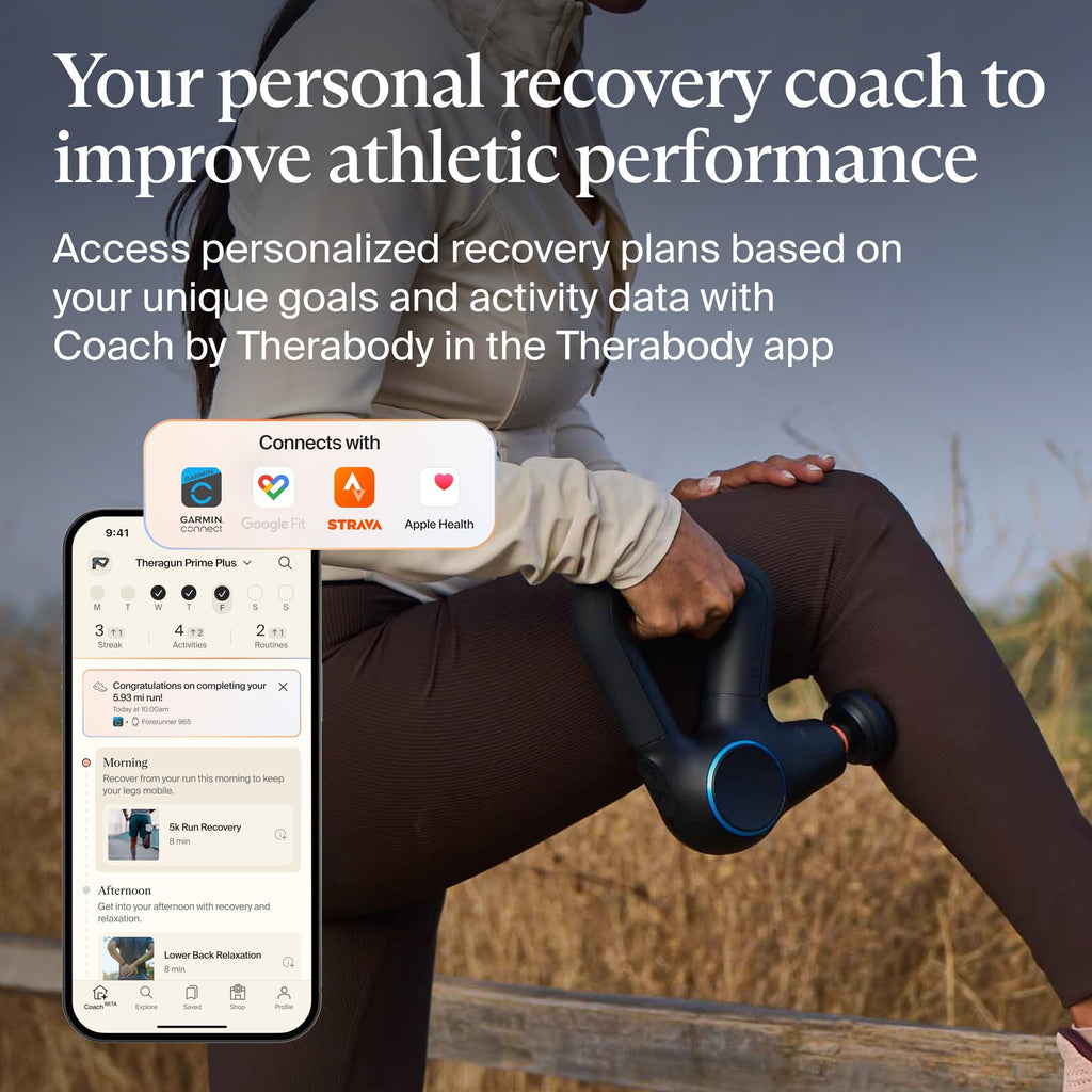 Therabody Theragun Prime Plus Heated Deep Tissue Massage Gun