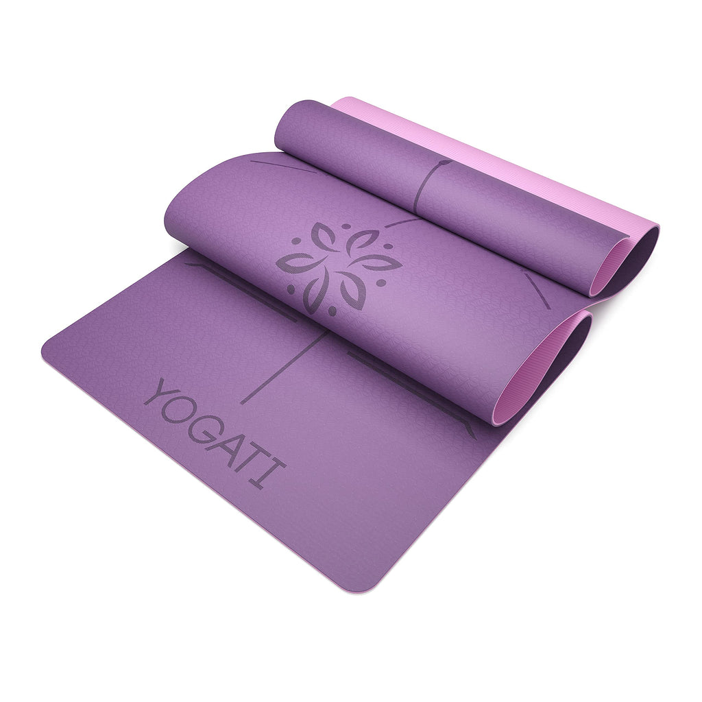 Eunzel 2-Pack Non-Slip Hot Yoga Towels with Grip Dots