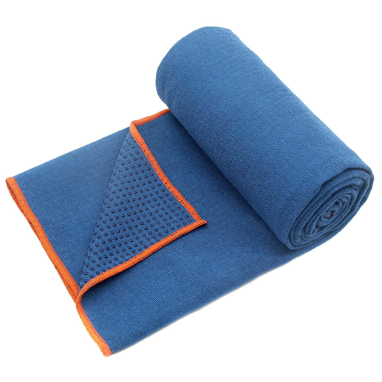 Eunzel 2-Pack Non-Slip Hot Yoga Towels with Grip Dots