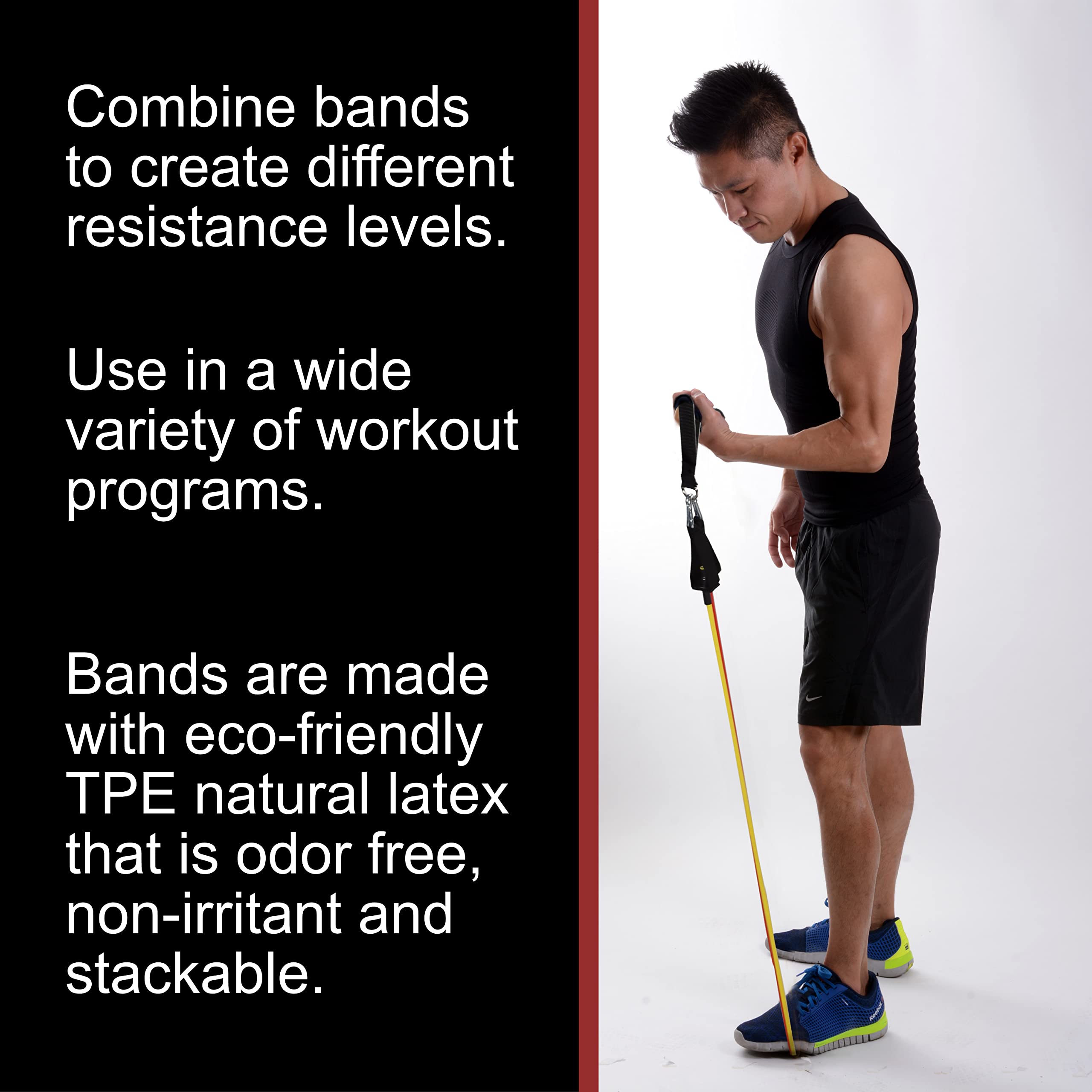 BodyForge Fabric Hip and Tube Resistance Band Bundle