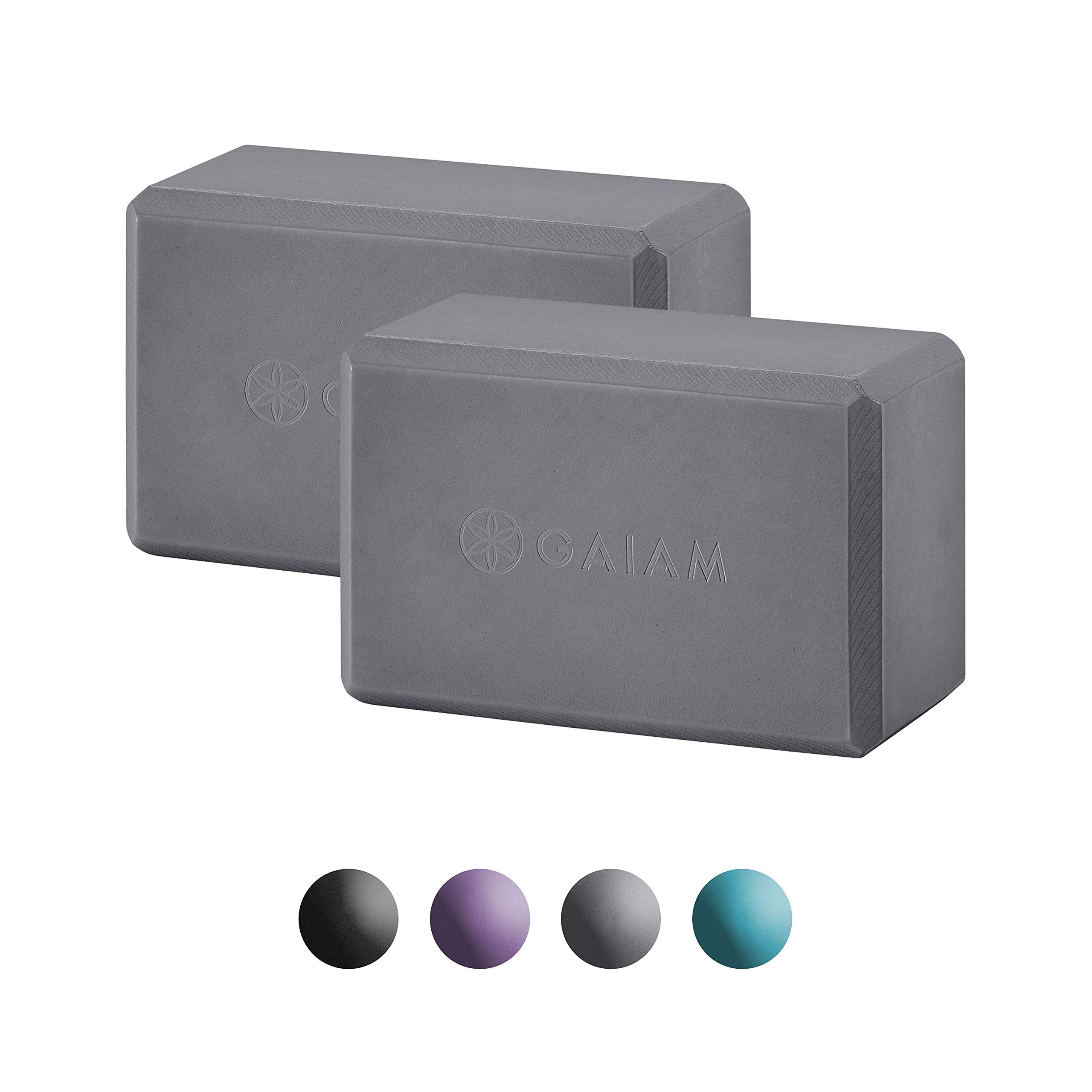 Gaiam EVA Foam Yoga Block for Balance and Stretching
