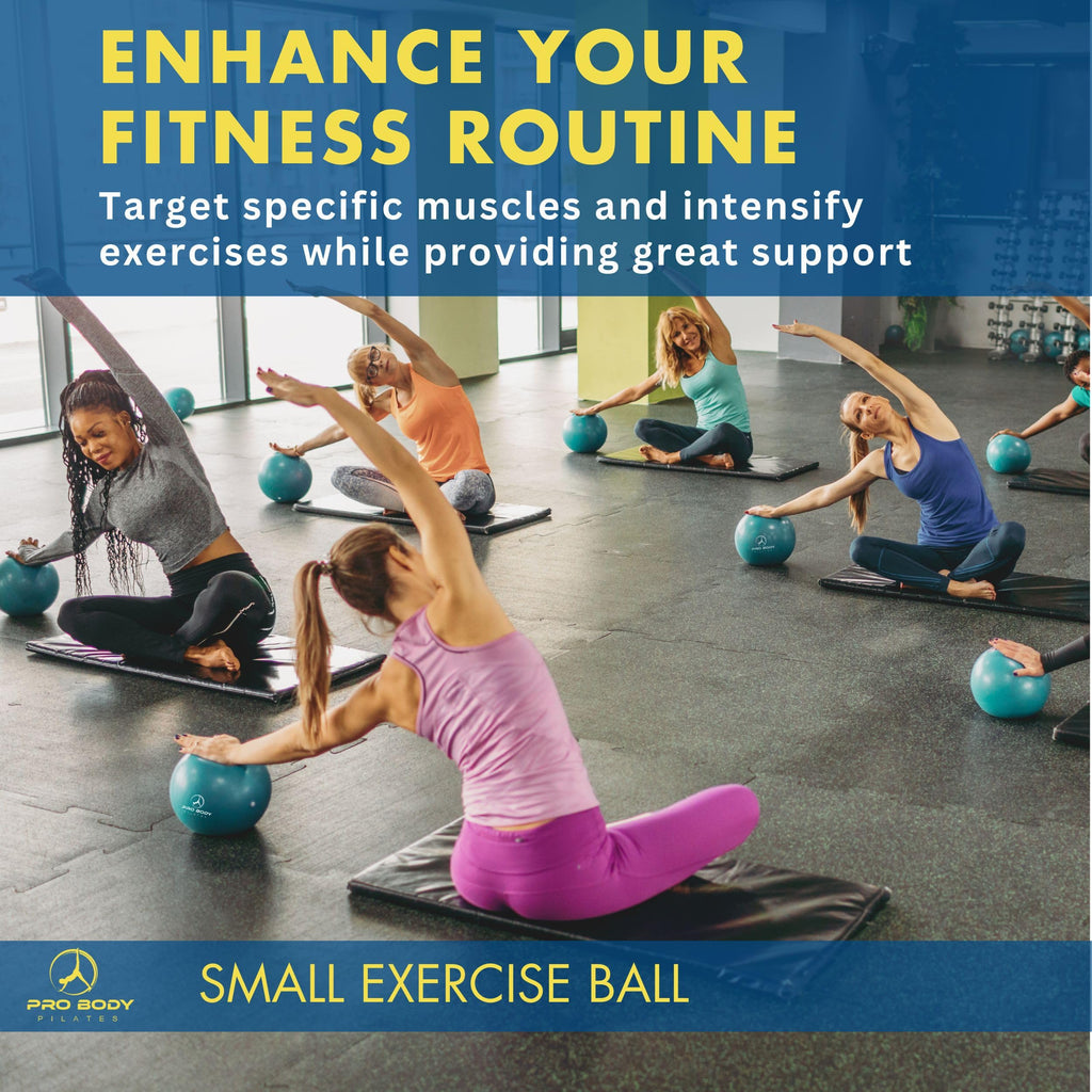 ProBody 9-Inch Pilates Ball for Core and Stability Training