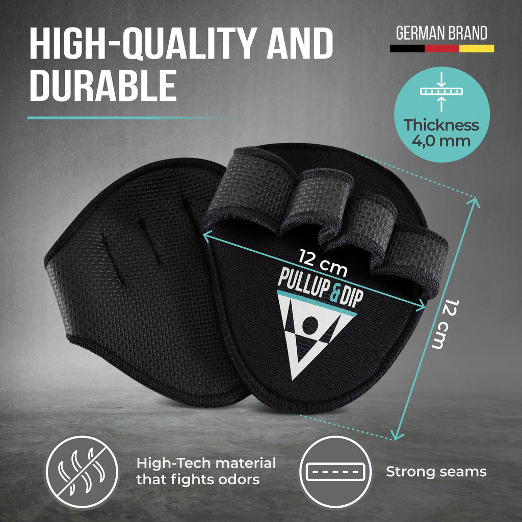 PULLUP & DIP Neoprene Lifting Grip Pads for Weight Training