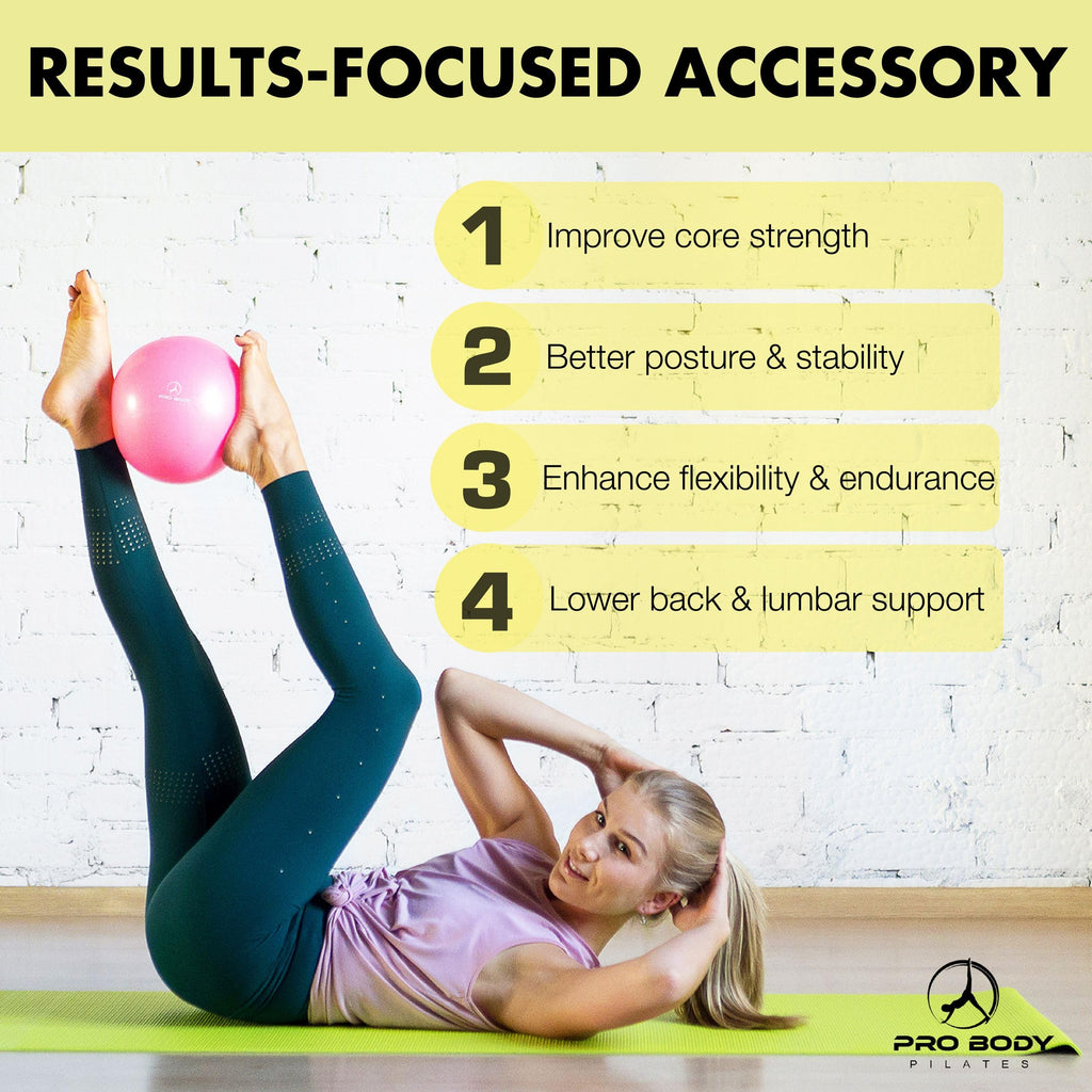 ProBody 9-Inch Pilates Ball for Core and Stability Training