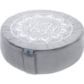 Florensi Large Velvet Meditation Cushion with Buckwheat Fill